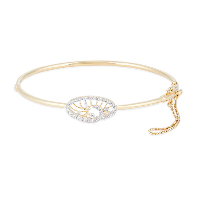 Tanishq 18KT Diamond Bangle for Women 