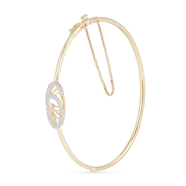 Tanishq 18KT Diamond Bangle for Women 2