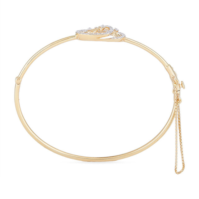 Tanishq 18KT Diamond Bangle for Women 3