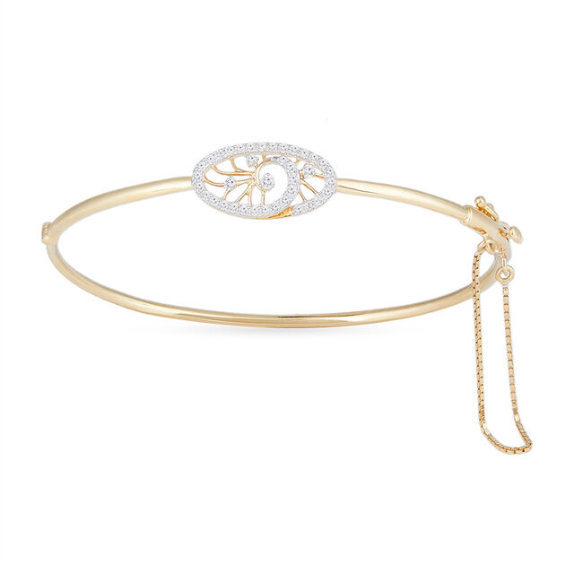 Tanishq 18KT Diamond Bangle for Women 4