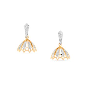 Tanishq 18KT Diamond Earrings for Women