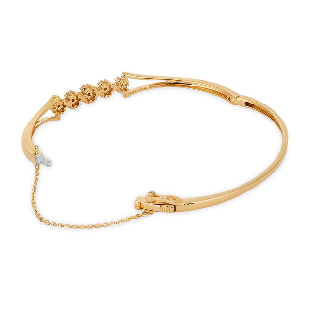 Tanishq 18KT Diamond Bangle for Women 3