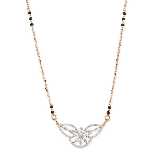 Tanishq 18KT Diamond Mangalsutra for Women 2