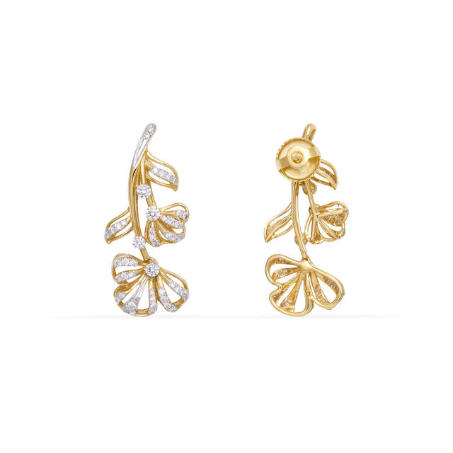 Tanishq 18KT Diamond Earrings 3
