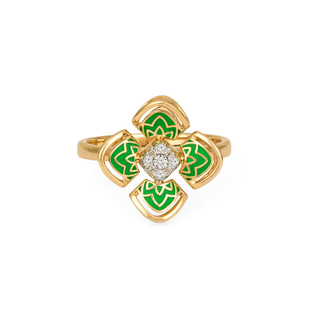 Petal Pop Diamond Ring 