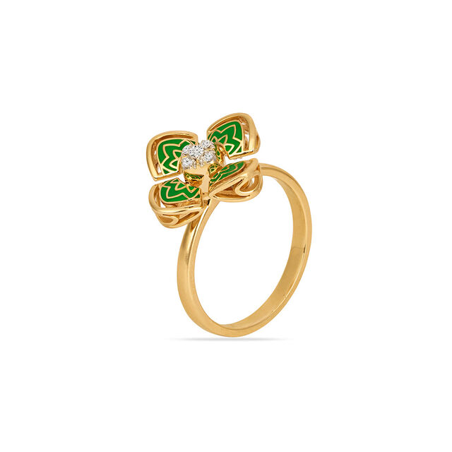 Petal Pop Diamond Ring 2