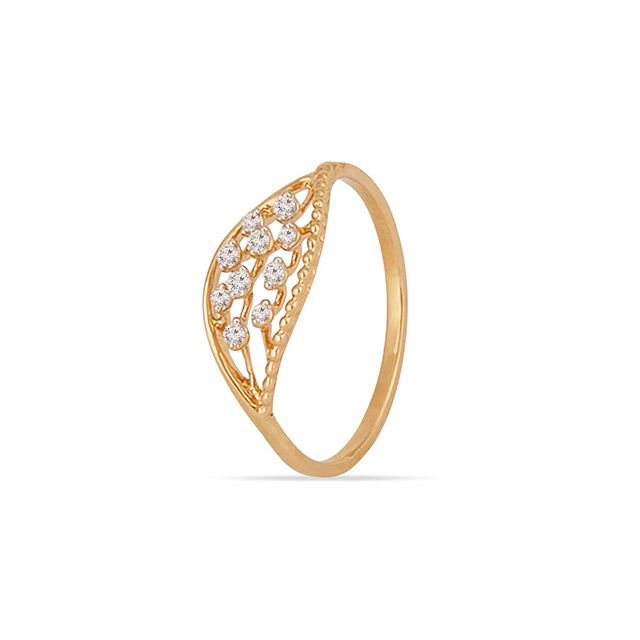 Tanishq 18KT Diamond Finger Ring for Women 2