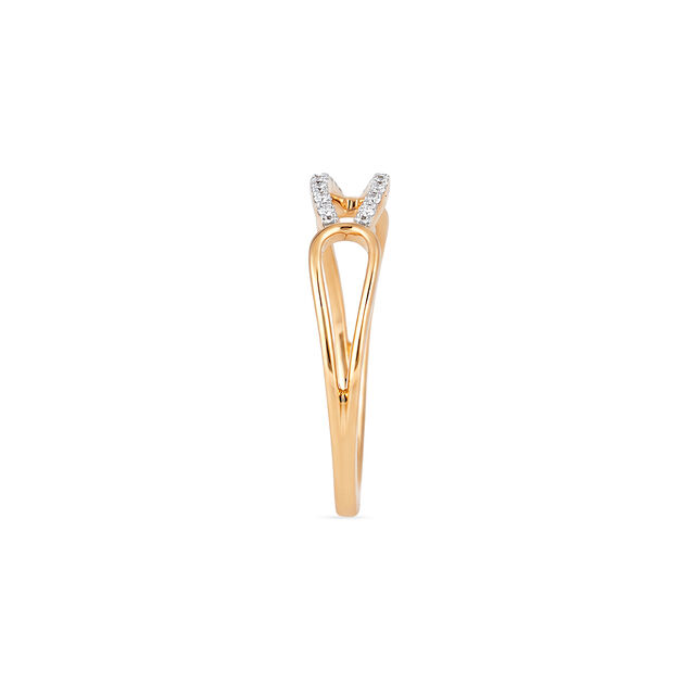 Tanishq 18KT Diamond Finger Ring 4