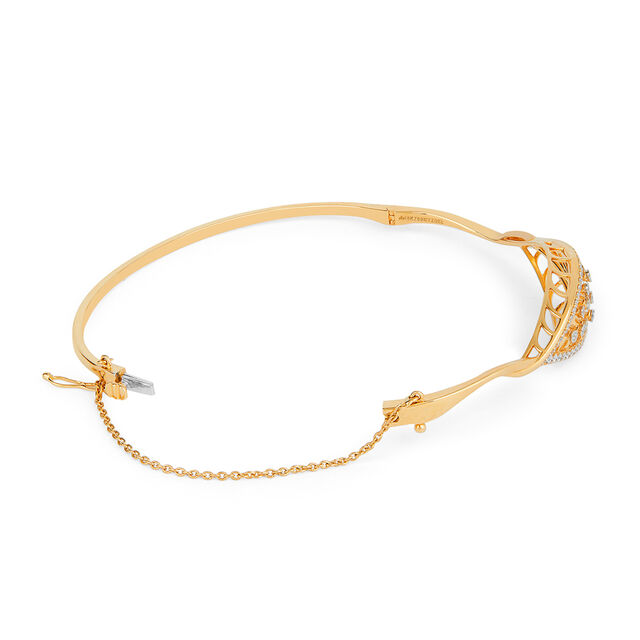 Tanishq 18KT Diamond Bangle for Women 2