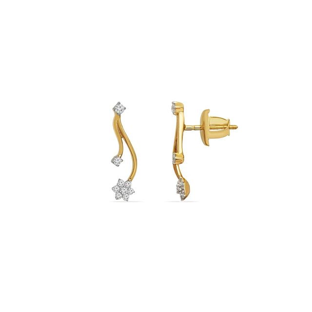 Tanishq 18KT Diamond Necklace Set 4