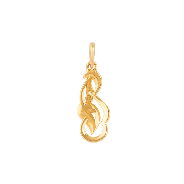 Tanishq 18KT Gold Pendant for Women 3