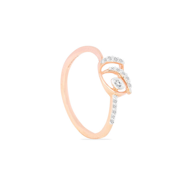 Tanishq 18KT Diamond Finger Ring for Women 3