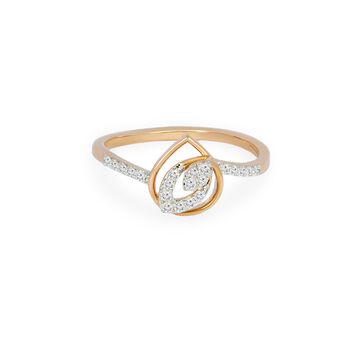 Tanishq 18KT Diamond Finger Ring for Women