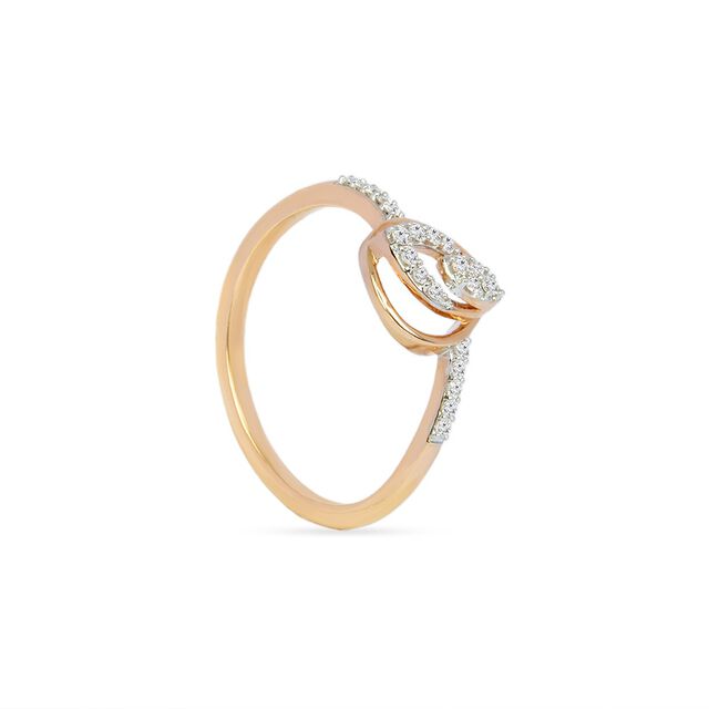 Tanishq 18KT Diamond Finger Ring for Women 4