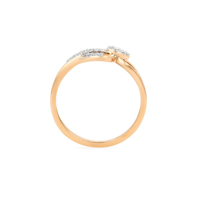 Tanishq 18KT Diamond Finger Ring for Women 3