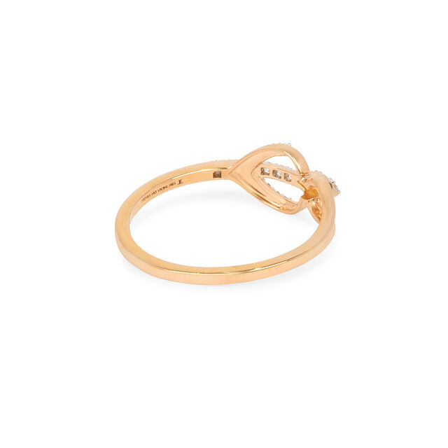 Tanishq 18KT Diamond Finger Ring for Women 4