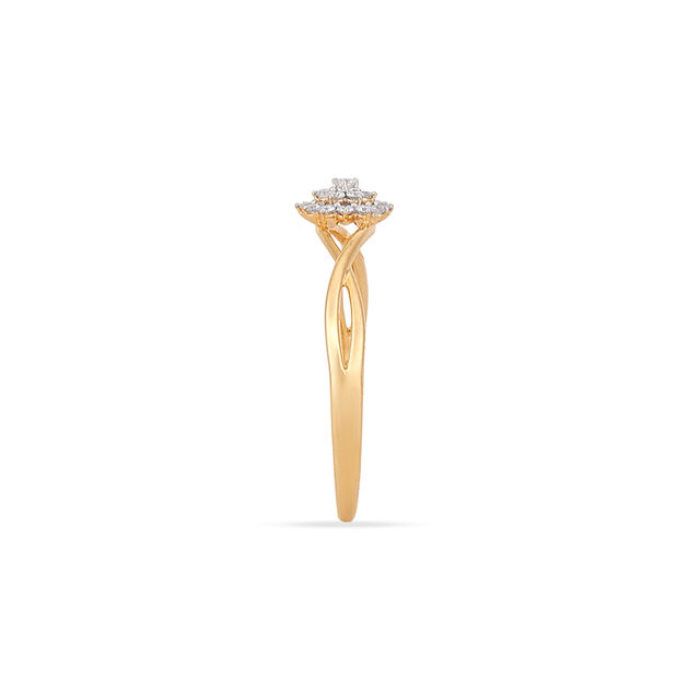 Tanishq 18KT Diamond Finger Ring for Women 3