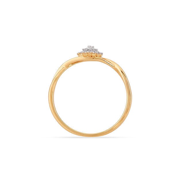 Tanishq 18KT Diamond Finger Ring for Women 4