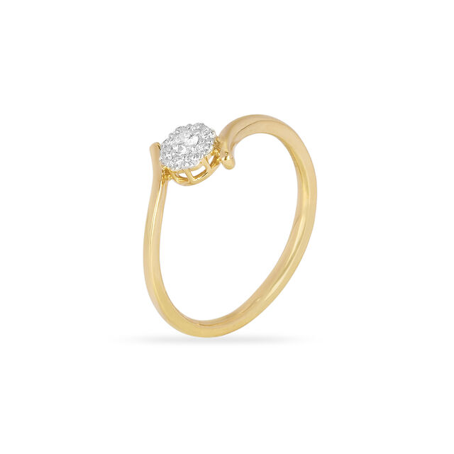 Tanishq 18KT Diamond Finger Ring for Women 2