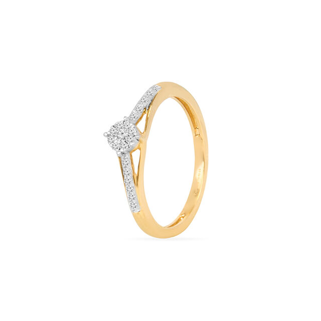Tanishq 18KT Diamond Finger Ring for Women 2