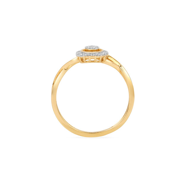 Tanishq 18KT Diamond Finger Ring for Women 3