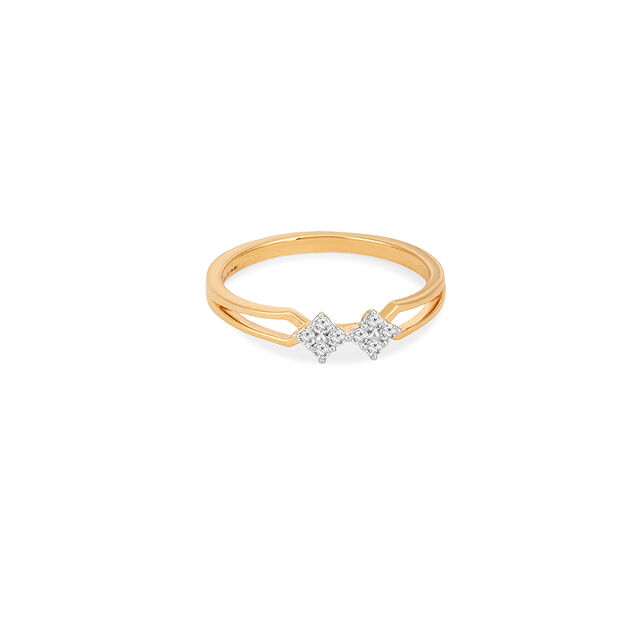 Tanishq 18KT Diamond Finger Ring for Women 