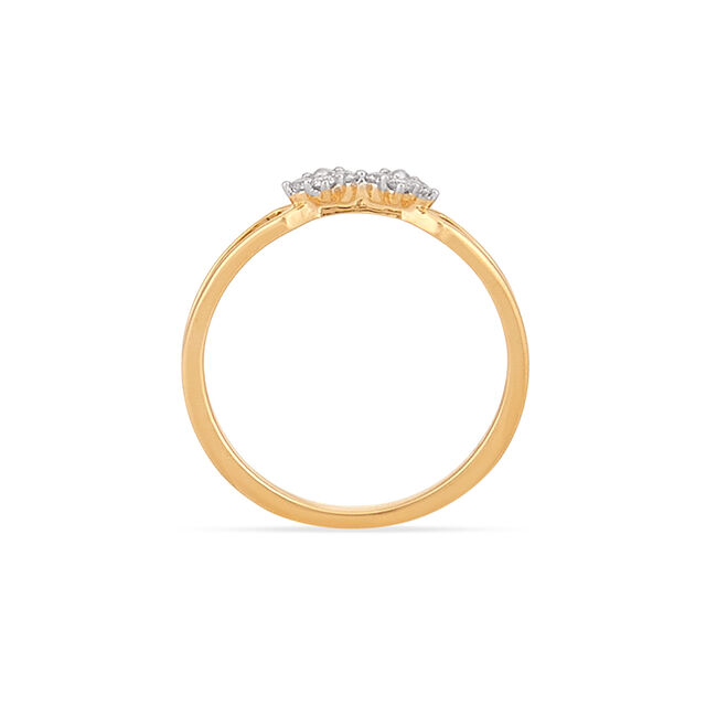 Tanishq 18KT Diamond Finger Ring for Women 4