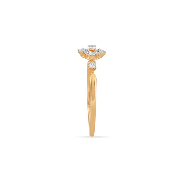 Tanishq 18KT Diamond Finger Ring for Women 3