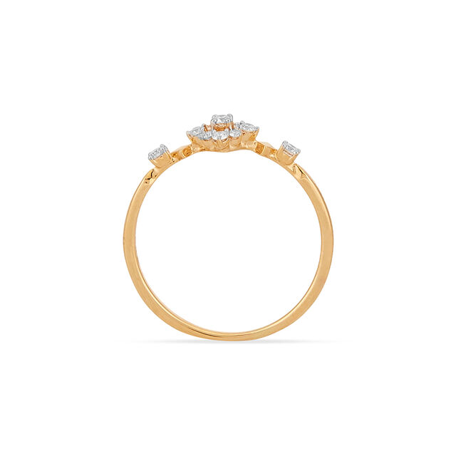 Tanishq 18KT Diamond Finger Ring for Women 4