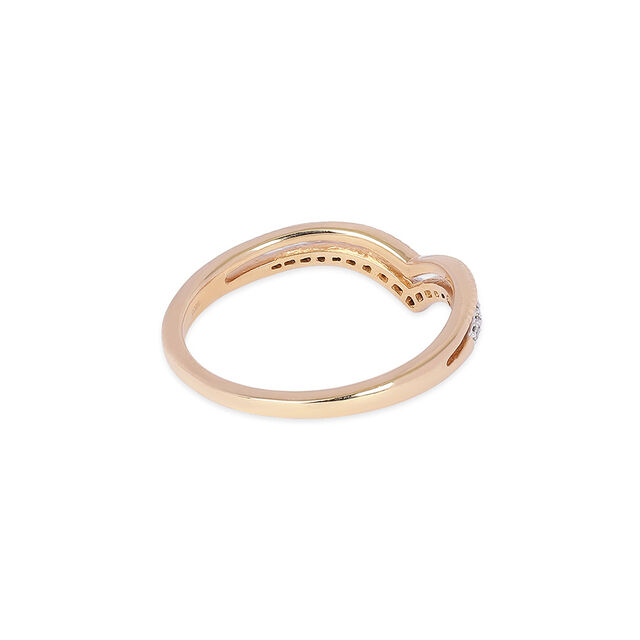 Tanishq 18KT Diamond Finger Ring for Women 5