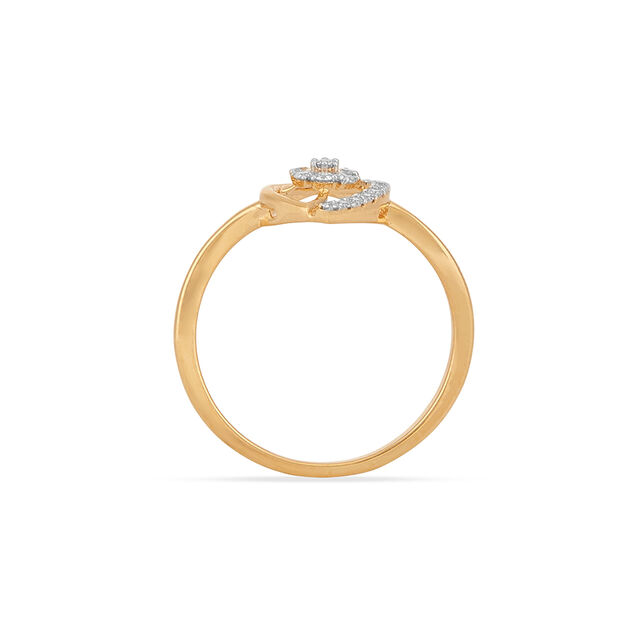 Tanishq 18KT Diamond Finger Ring for Women 4