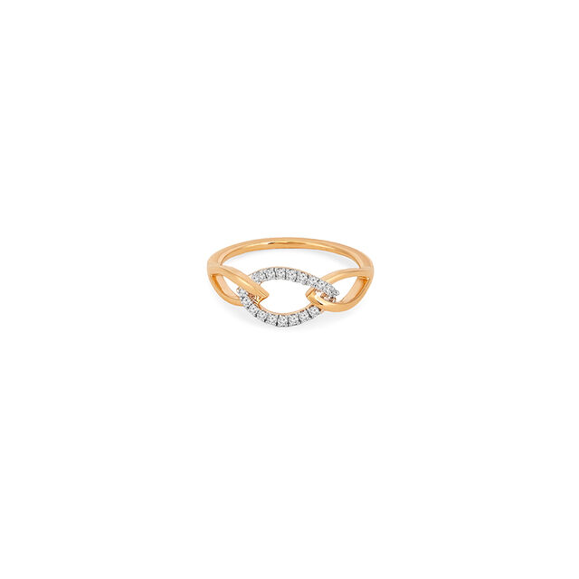 Tanishq 18KT Diamond Finger Ring for Women 