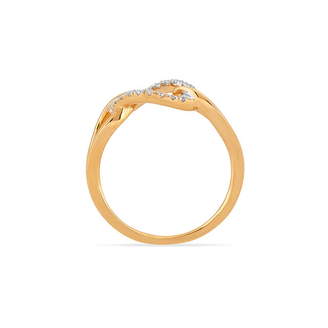 Tanishq 18KT Diamond Finger Ring for Women 4