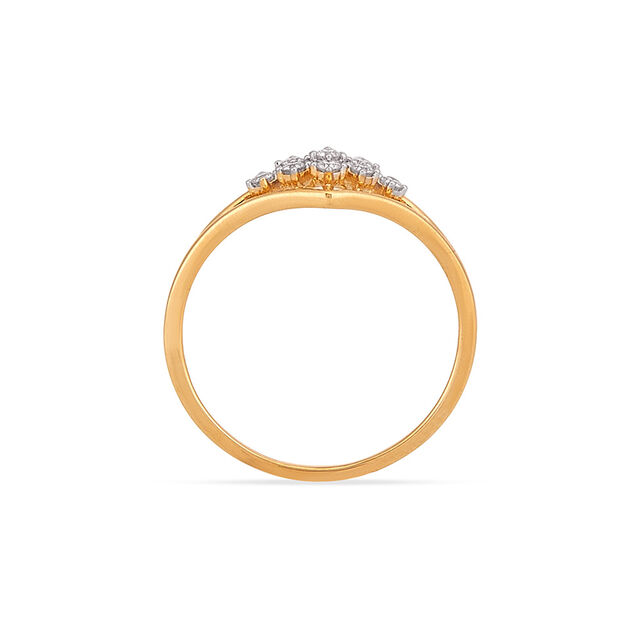 Tanishq 18KT Diamond Finger Ring for Women 4