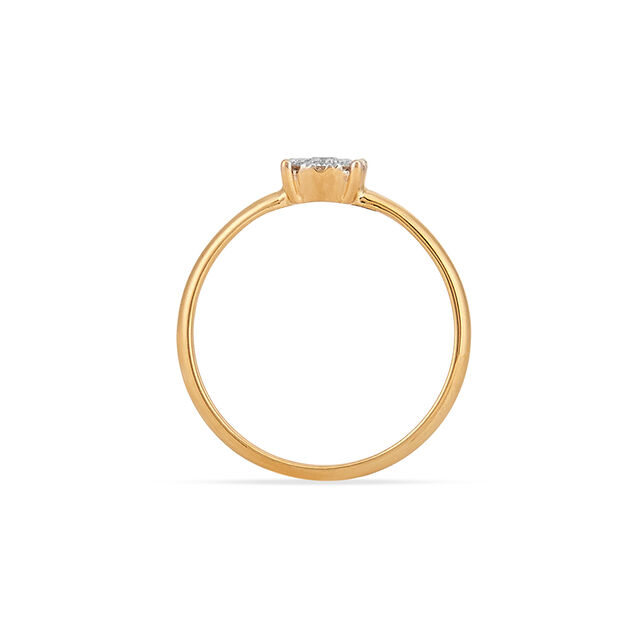 Tanishq 18KT Diamond Finger Ring for Women 4