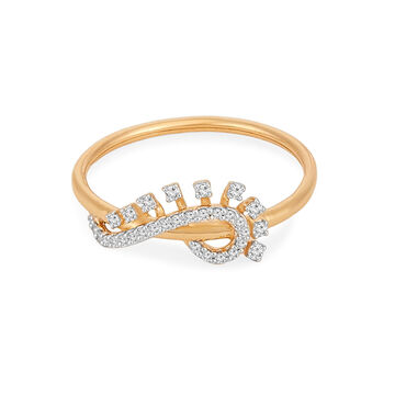Tanishq 18KT Diamond Finger Ring for Women