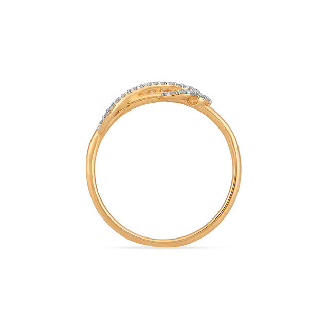 Tanishq 18KT Diamond Finger Ring for Women 4