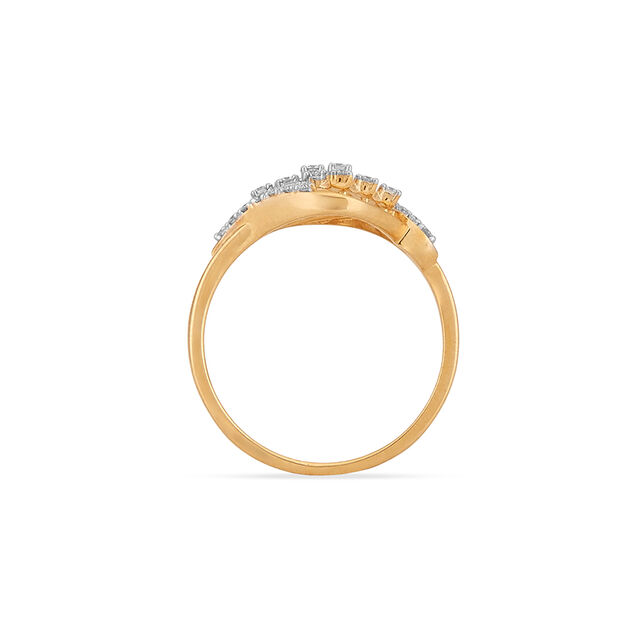 Tanishq 18KT Diamond Finger Ring for Women 4