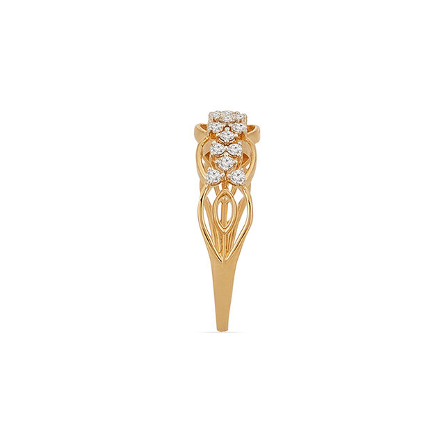 Tanishq 18KT Diamond Finger Ring for Women 2