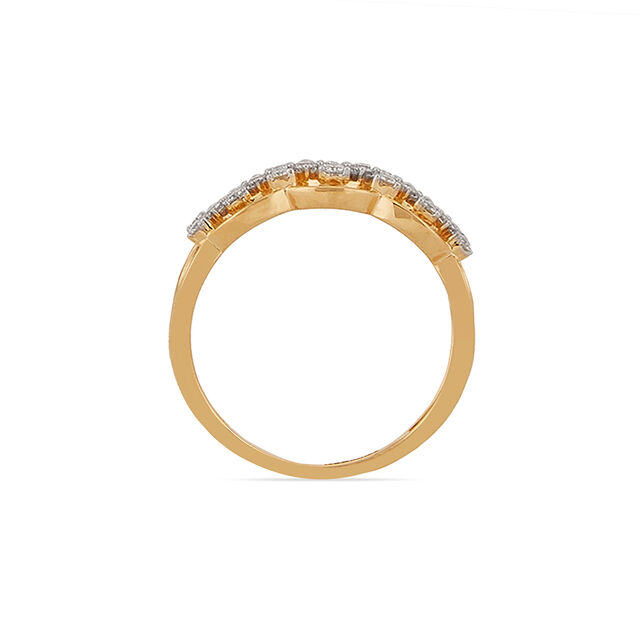 Tanishq 18KT Diamond Finger Ring for Women 4
