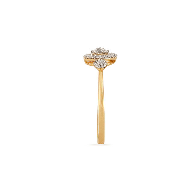 Tanishq 18KT Diamond Finger Ring for Women 3