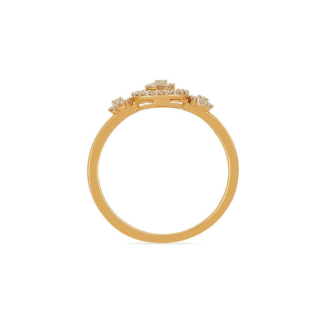 Tanishq 18KT Diamond Finger Ring for Women 4