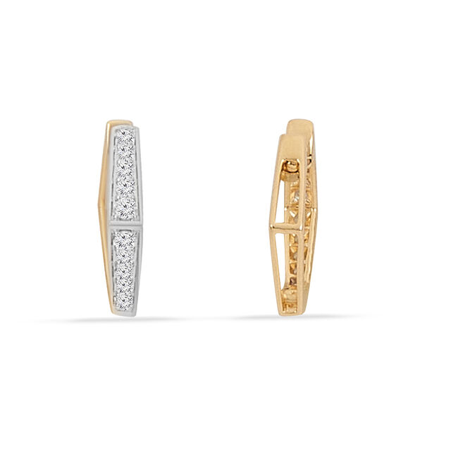 Tanishq 18KT Diamond Earrings for Women 3