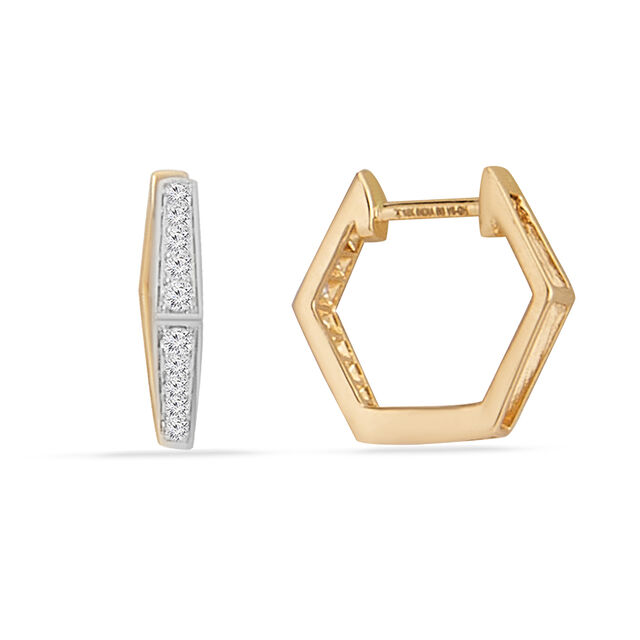 Tanishq 18KT Diamond Earrings for Women 4