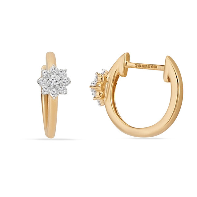 Tanishq 18KT Diamond Earrings for Women 4