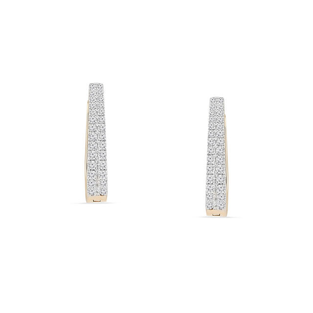 Tanishq 18KT Diamond Earrings for Women 