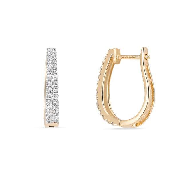 Tanishq 18KT Diamond Earrings for Women 2