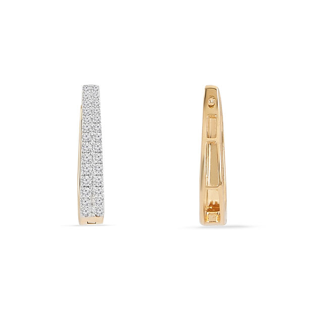 Tanishq 18KT Diamond Earrings for Women 3