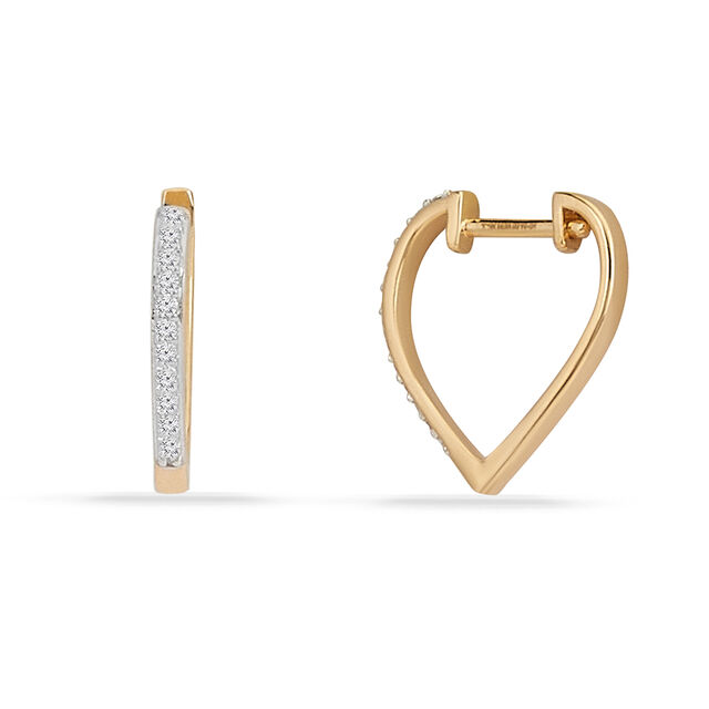 Tanishq 18KT Diamond Earrings for Women 2