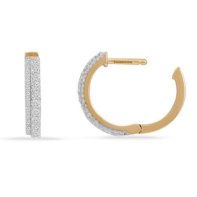 Tanishq 18KT Diamond Earrings for Women 4